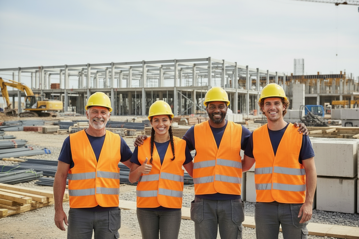 make fewer people, just 4 that are not looking like each other