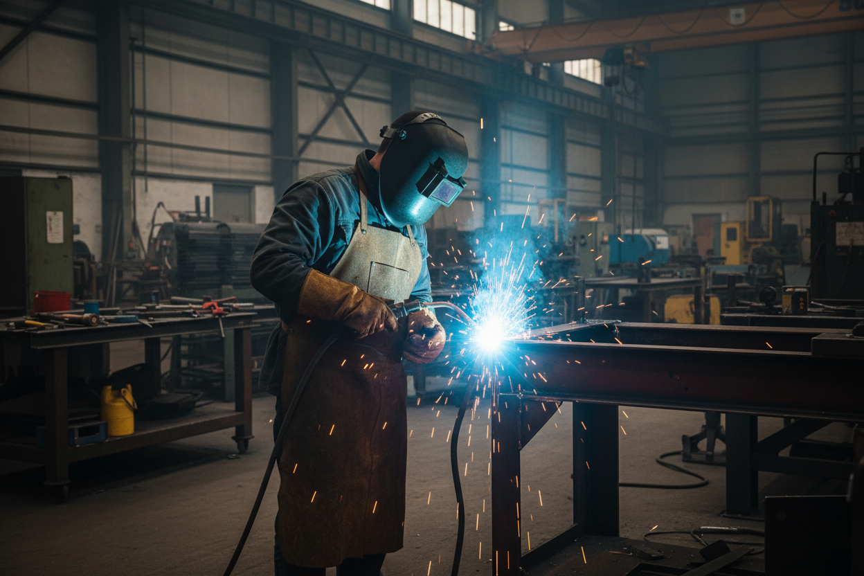 welder at work